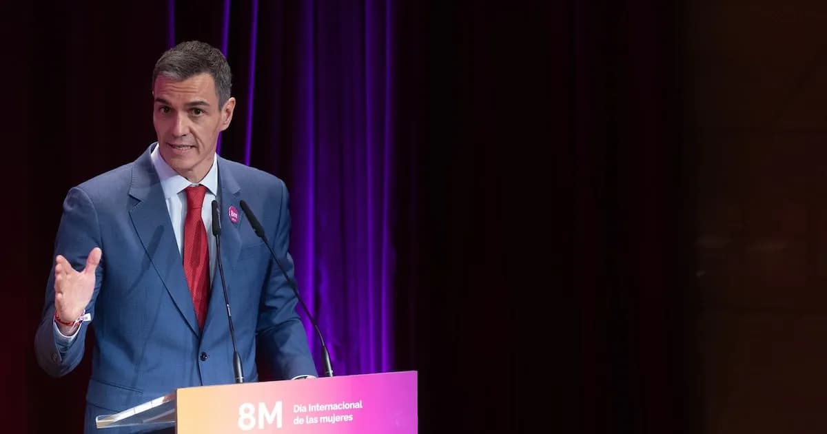 Sánchez lamenta asesinatos de mujeres en Cantabria y Huesca y reafirma compromiso contra la violencia de género