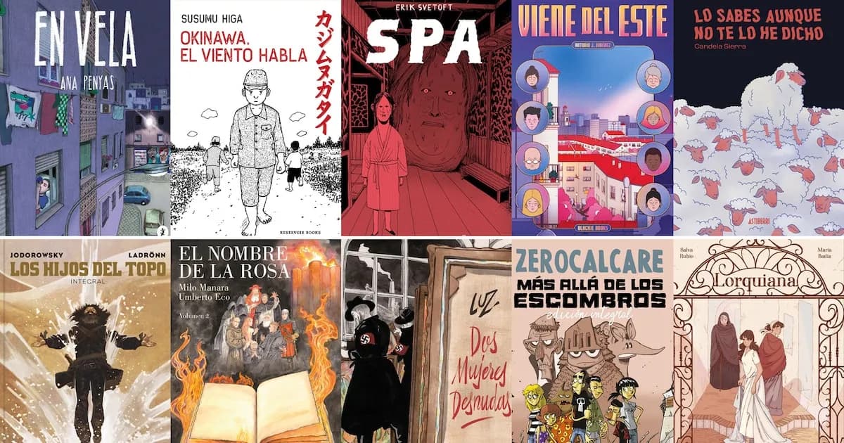 Celebramos el Día del Cómic: Las 10 novelas gráficas más destacadas del año