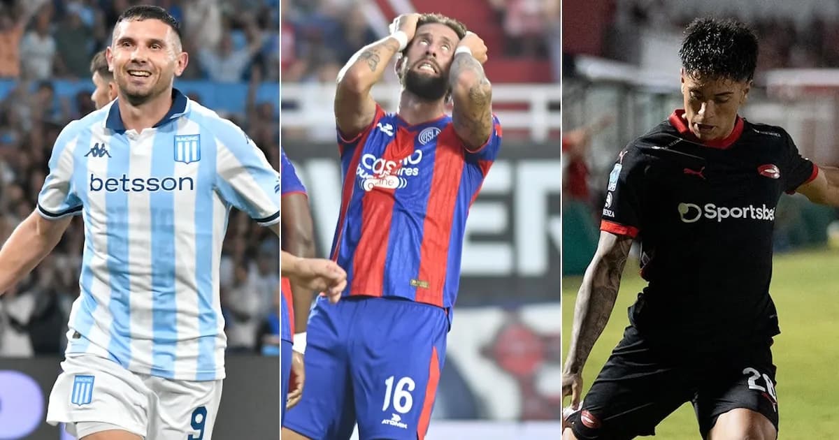 Racing triunfa y San Lorenzo e Independiente caen: así avanza el Torneo Apertura