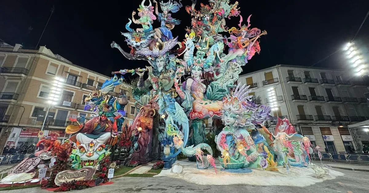 La Falla Convento Jerusalén-Matemático Marzal se consagra con un gran triunfo en 2026