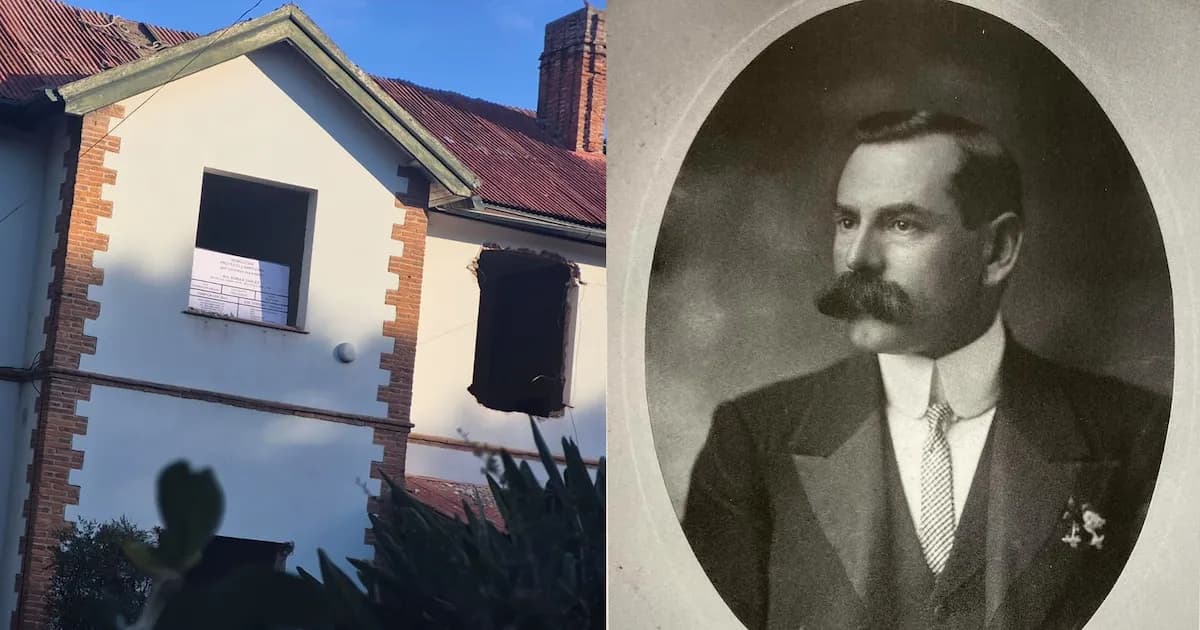 Demolición de un emblemático chalet en Temperley, legado de un arquitecto inglés