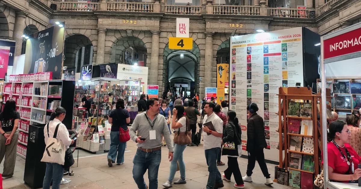 Inauguración de la Feria Internacional del Libro de Minería 2026 en CDMX con 550 editoriales