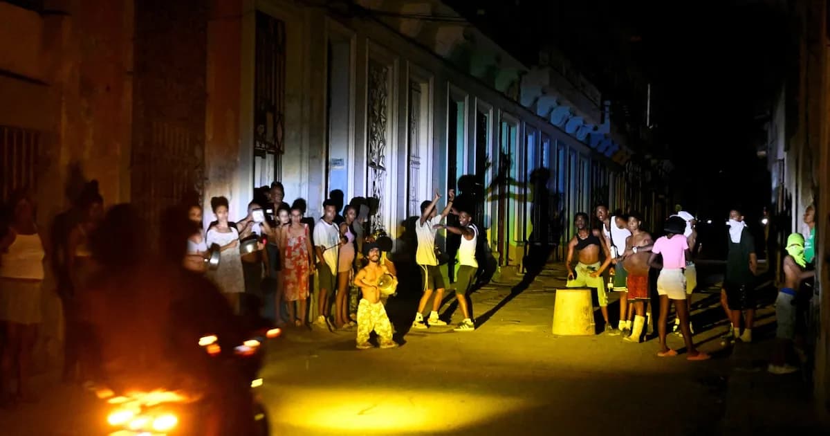 Cuba enfrenta un sismo de 5,8 grados en medio de un apagón generalizado