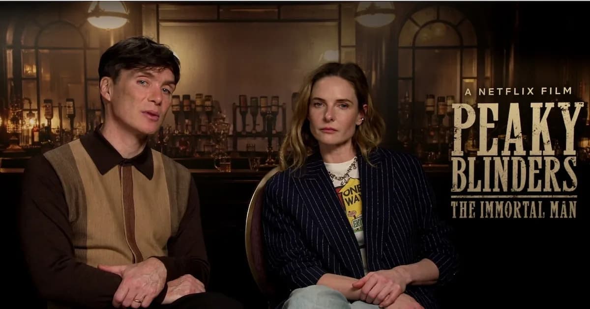 Cillian Murphy se despide de Tommy Shelby en 'Peaky Blinders: El hombre inmortal'