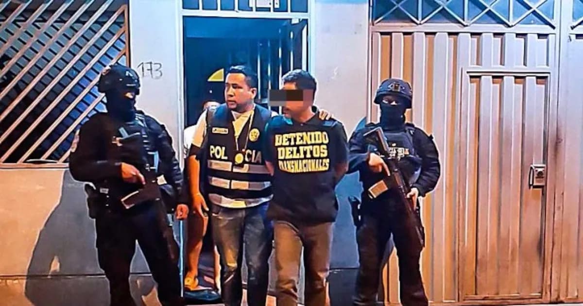 Más de 6.400 detenidos y 179 armas incautadas en operativos de la Policía Nacional del Perú