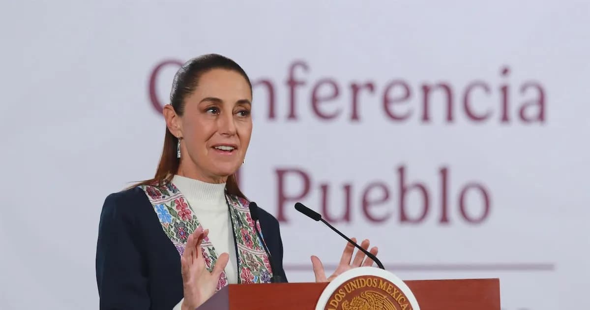 Sheinbaum considera las palabras del Rey un avance, aunque insuficiente