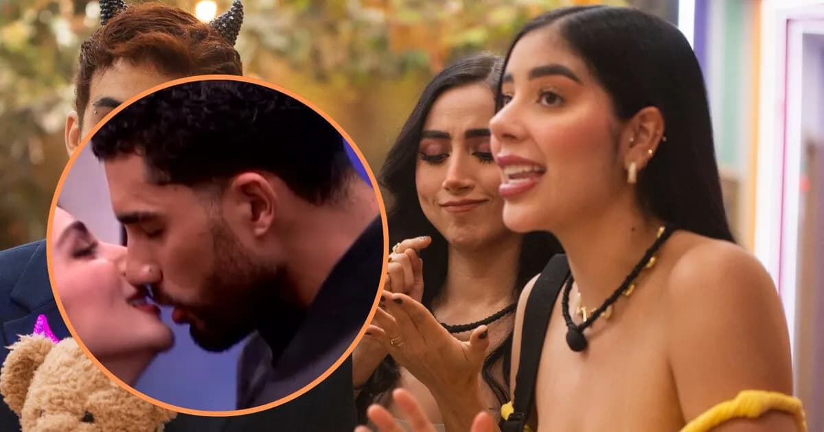 El inesperado beso de Marilyn Patiño y Renzo desata reacciones en ‘La casa de los famosos’