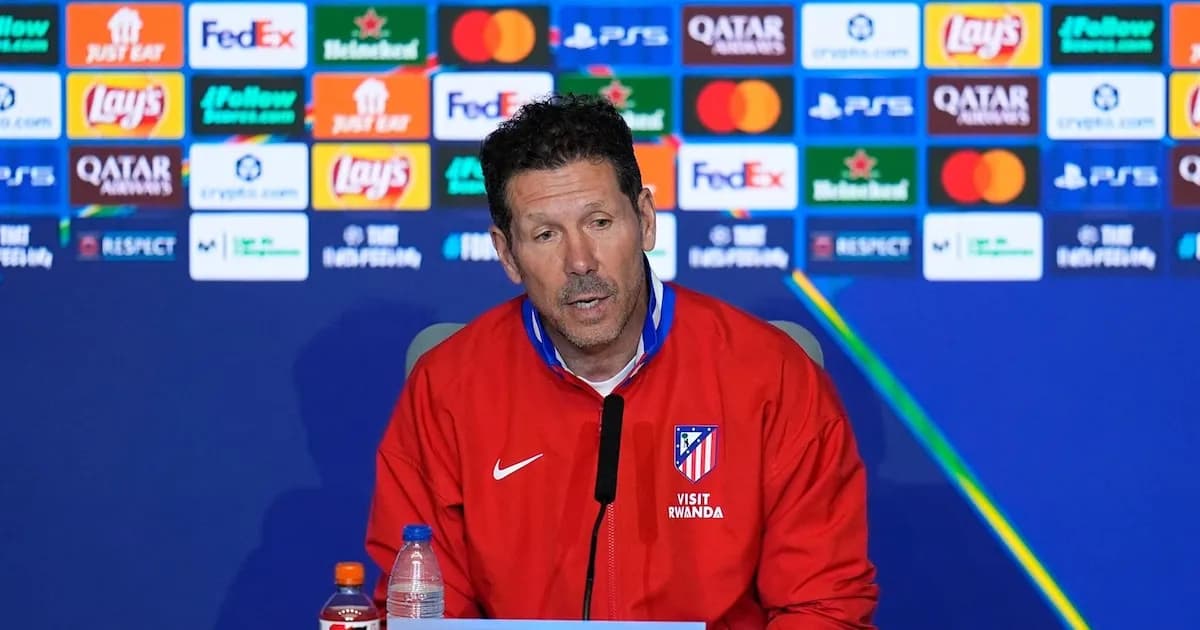 Simeone: "Marcar primero es clave para incomodar al Tottenham en la Champions"