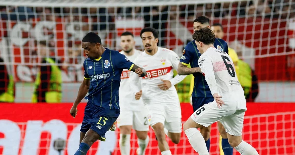 Porto y Stuttgart se enfrentan en un duelo clave de la Europa League
