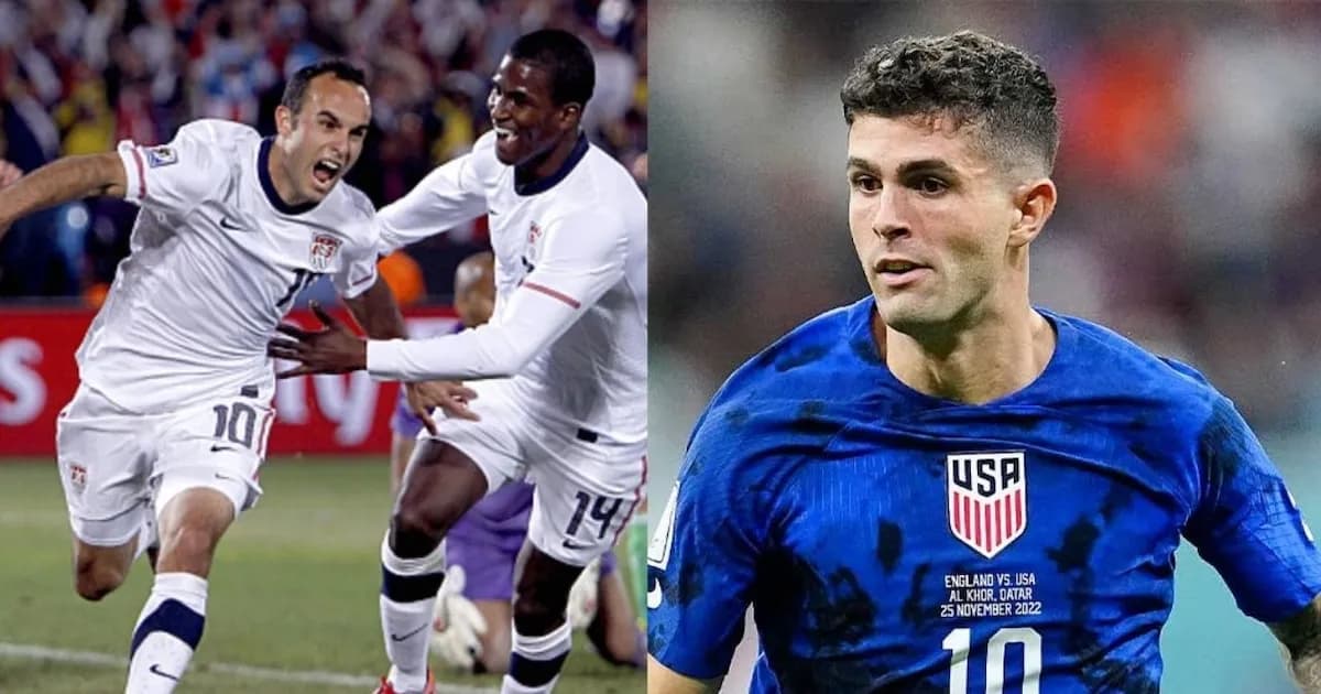 Las camisetas icónicas de la selección de EE. UU. en los Mundiales