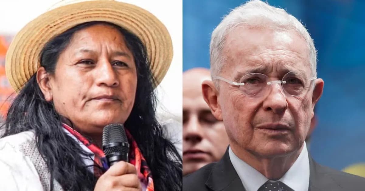Aida Quilcué responde a Uribe por críticas a la minga indígena: "Solo ha generado desastres"