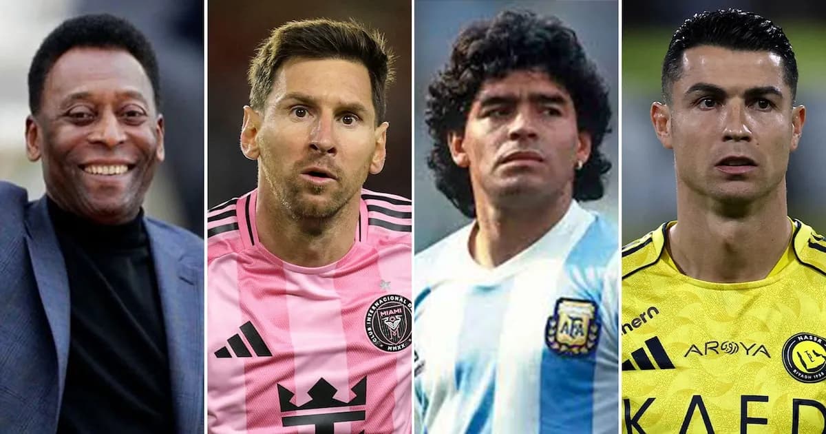 El polémico ranking de los 100 mejores futbolistas de todos los tiempos surge nuevamente