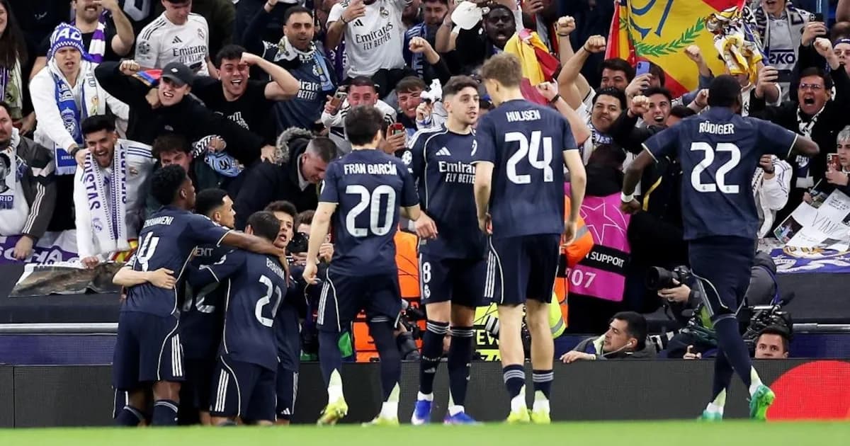 Real Madrid avanza a cuartos de final tras superar al Manchester City en un emocionante duelo