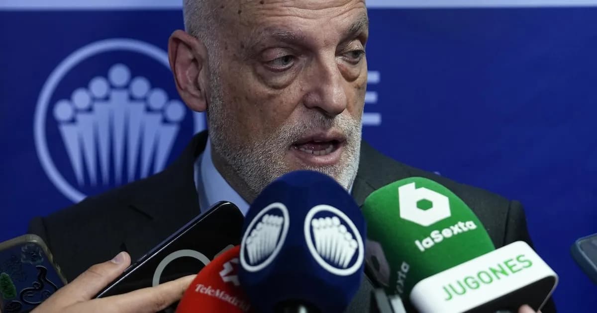 Tebas: "España ganará más Eurocopas y tendrá más 'Finalissimas'"