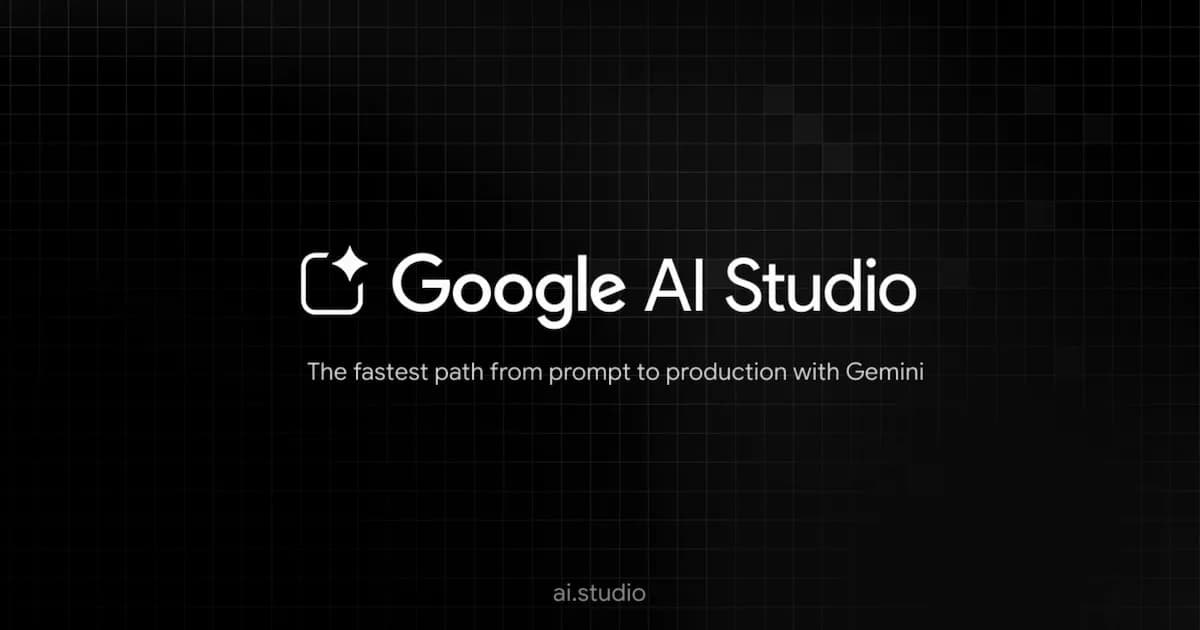 Google AI Studio: La nueva herramienta para crear aplicaciones con inteligencia artificial