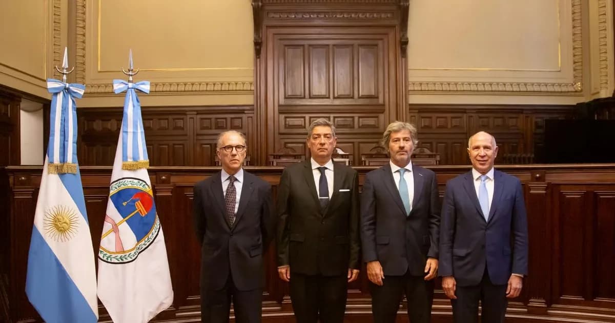 Mahiques se reunió con la Corte Suprema y se comprometió a llenar vacantes judiciales