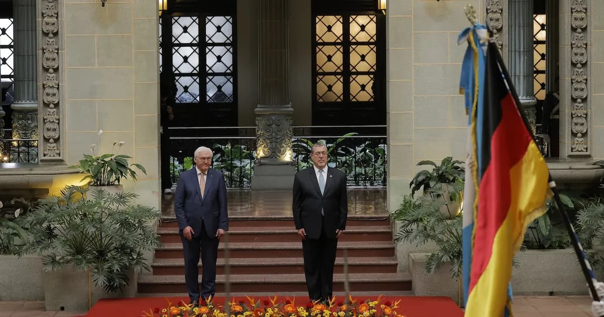 Alemania y Guatemala amplían cooperación en energía, infraestructura y lucha anticorrupción