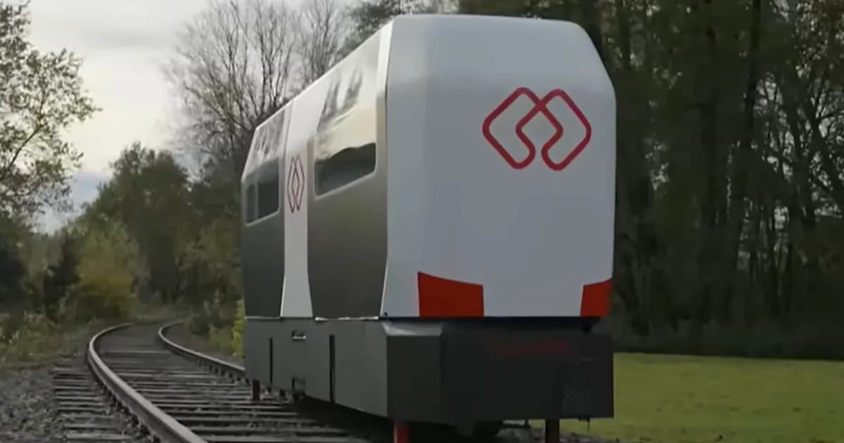 Alemania implementa un innovador monorraíl autónomo para conectar zonas rurales