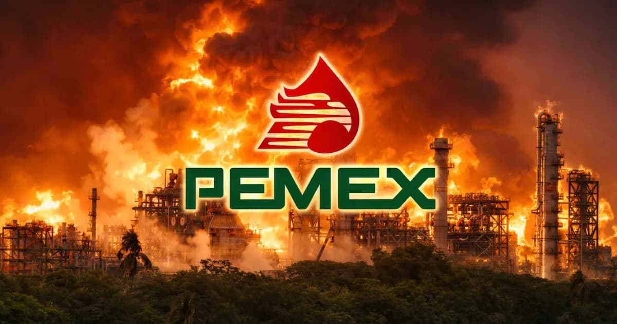 Incendio en refinería Olmeca deja cinco muertos y genera alerta sobre seguridad petrolera