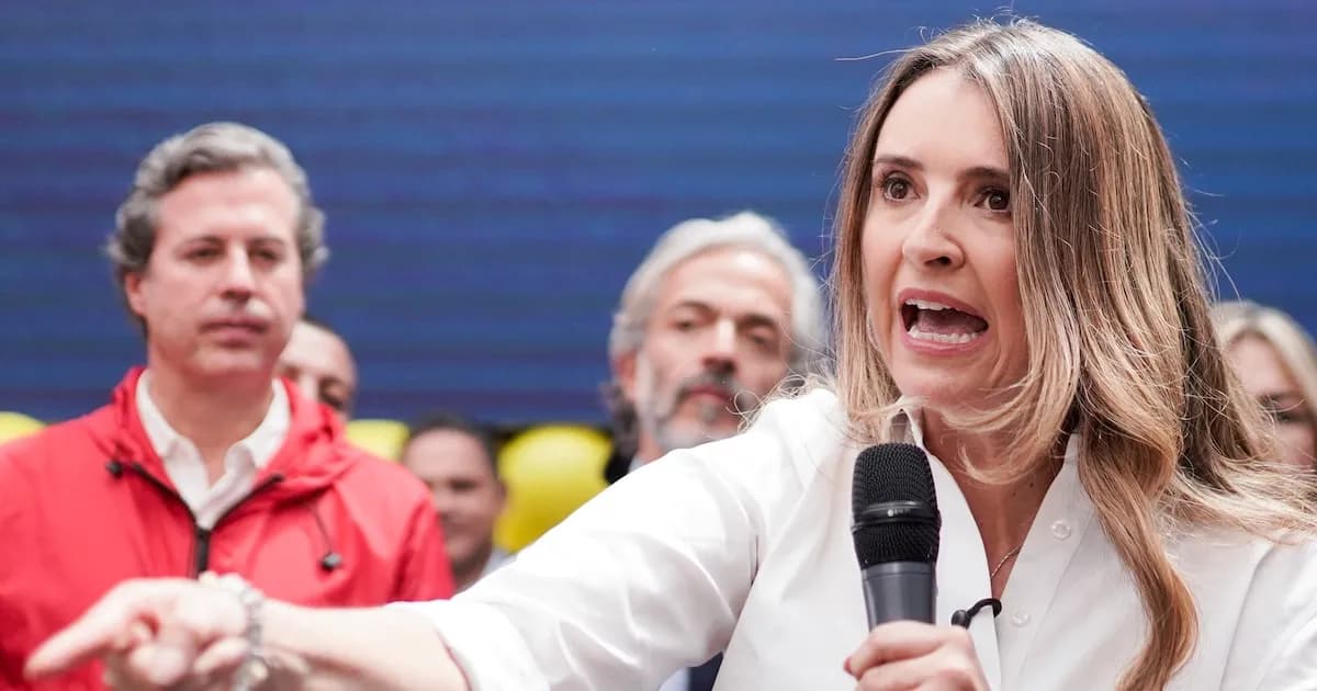 Paloma Valencia considera renunciar al Congreso para enfocarse en su campaña presidencial