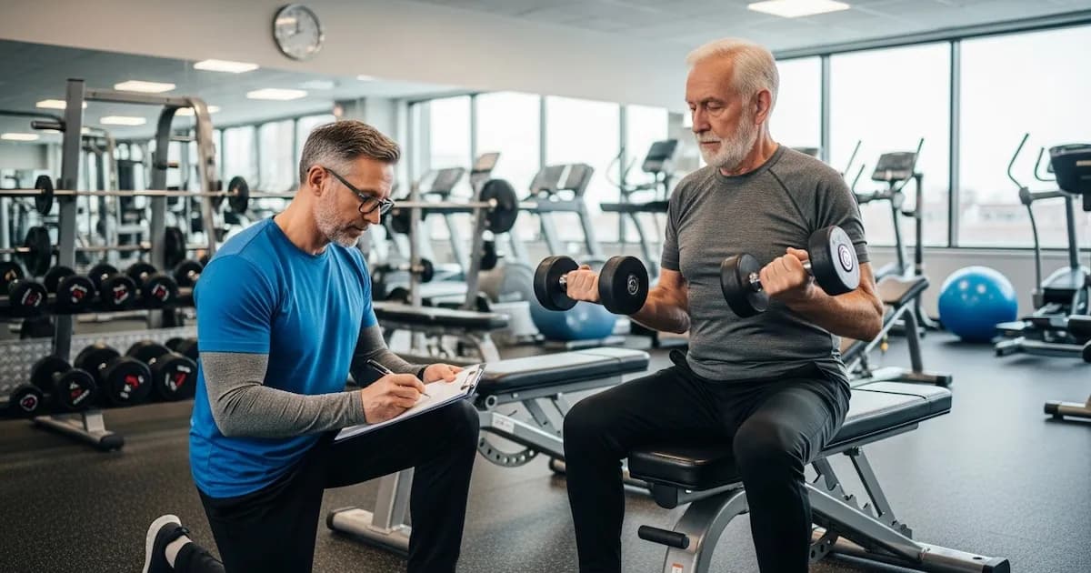Ventajas del levantamiento de pesas para mayores de 60 años