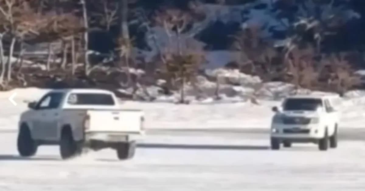 Joven evita juicio penal tras hacer trompos en laguna congelada y solo paga $12 mil