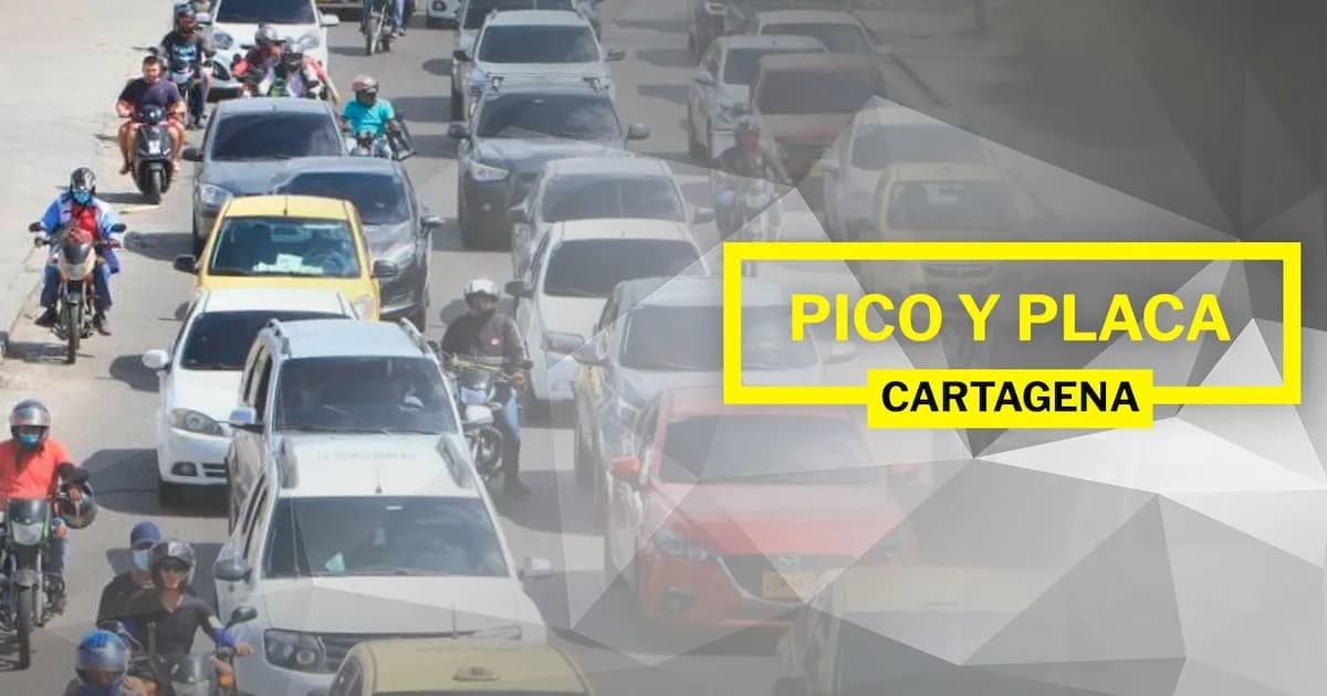 Pico y Placa en Cartagena: restricciones vehiculares para el miércoles 18 de marzo