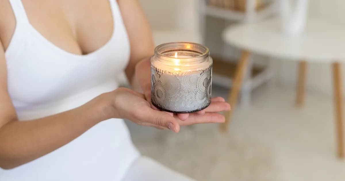 Cuidado: ¿Es seguro reutilizar los vasos de las velas?