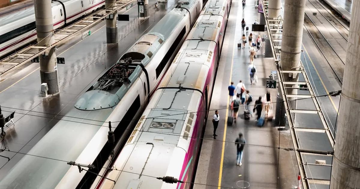 Retrasos en trenes de alta velocidad en Madrid por fallas en señalización