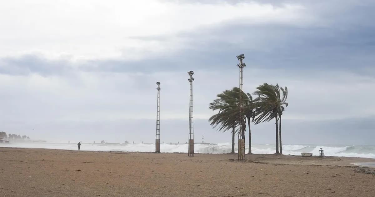La borrasca 'Therese' impactará en la Península desde el viernes, aunque con menor fuerza