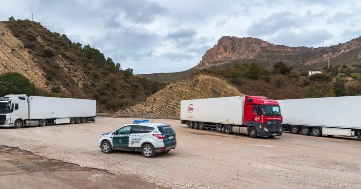 España lanza un mapa de riesgo para combatir robos en transporte de carga