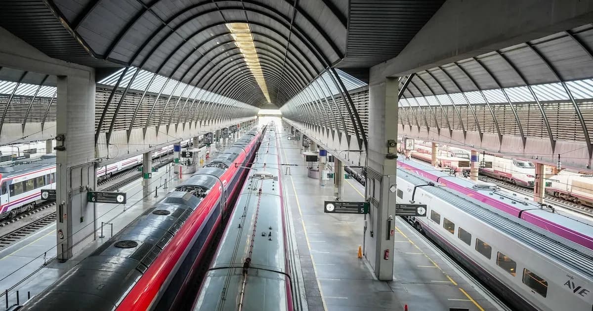 Retrasos en trenes de alta velocidad hacia Madrid por fallas en señalización