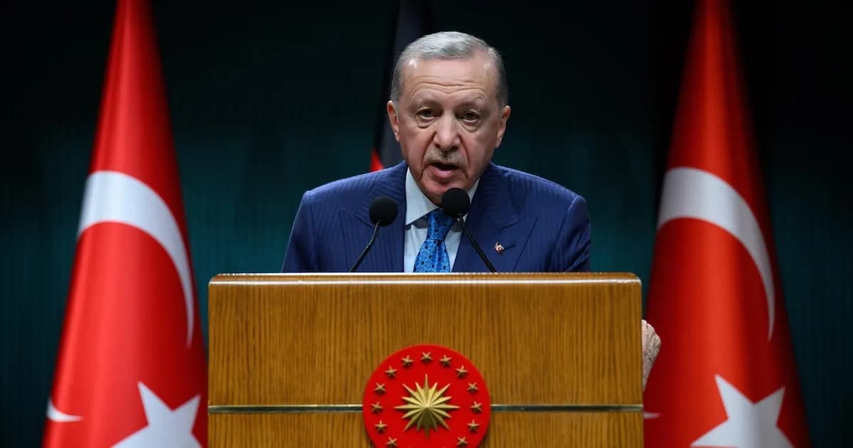 Erdogan: Las acciones israelíes llevan a Oriente Próximo al desastre