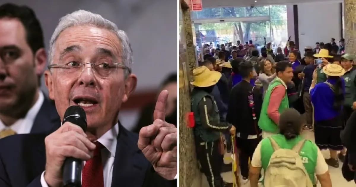 Álvaro Uribe invita a homenajear a líderes locales tras movilización indígena en Medellín
