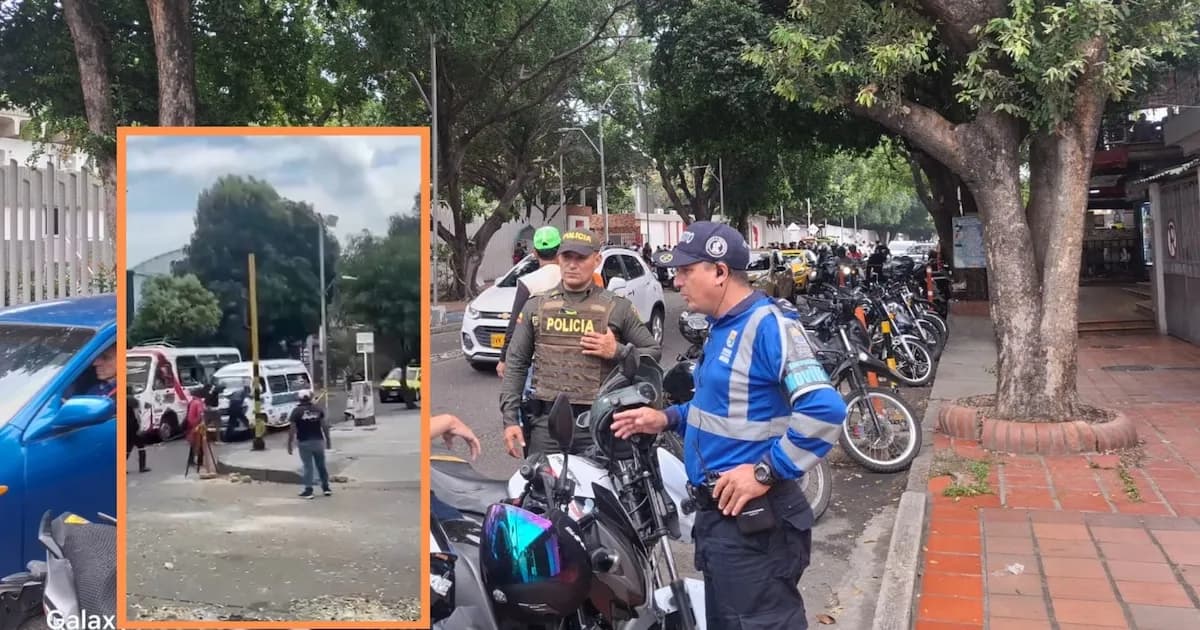 Motociclista agrede a agente de tránsito en Cúcuta y desata respuesta de la Alcaldía