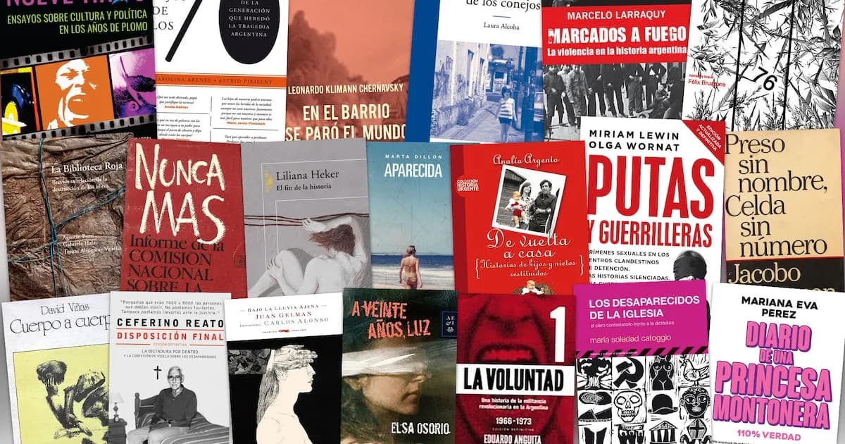A 50 años del golpe, libros que iluminan el horror de la dictadura argentina