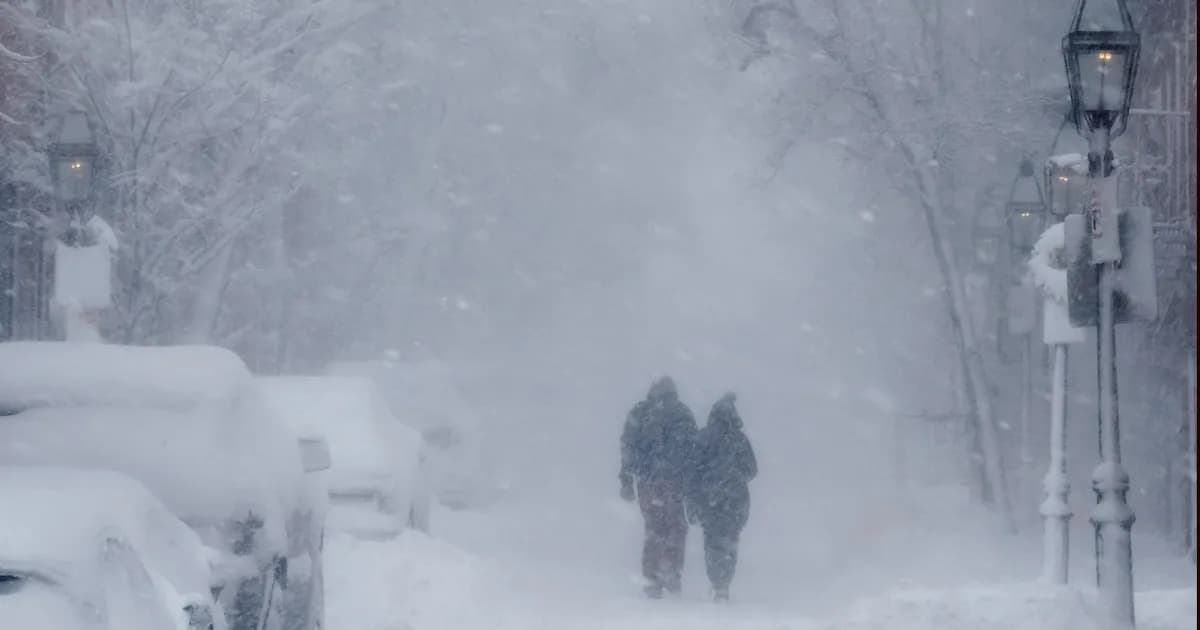 El frío ártico que azotó el este de EE. UU. comienza a ceder