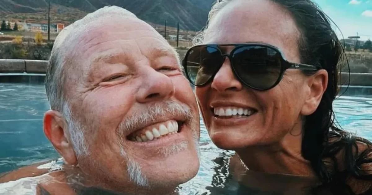 James Hetfield de Metallica se comprometió en una inmersión con tiburones ballena