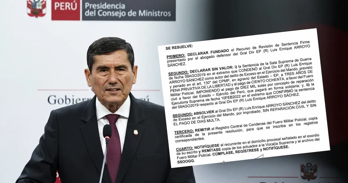 Luis Arroyo: Condena y absolución en el Fuero Militar tras controversias