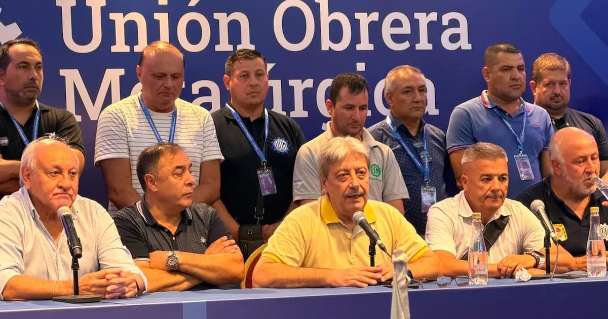 Furlán vuelve a liderar la UOM pese a la suspensión judicial del congreso