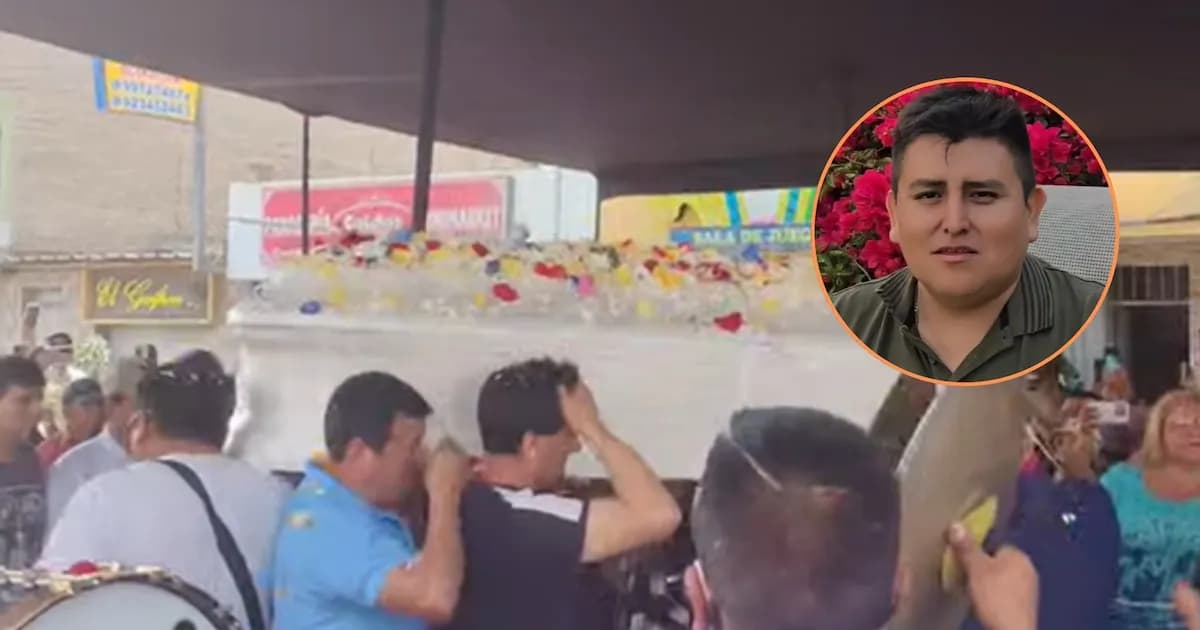 Emotivo adiós a Jhon Leyva: una multitud se reúne para despedir al promotor folclórico asesinado