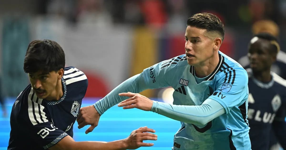 James Rodríguez analizó su debut con Minnesota United tras una dura derrota