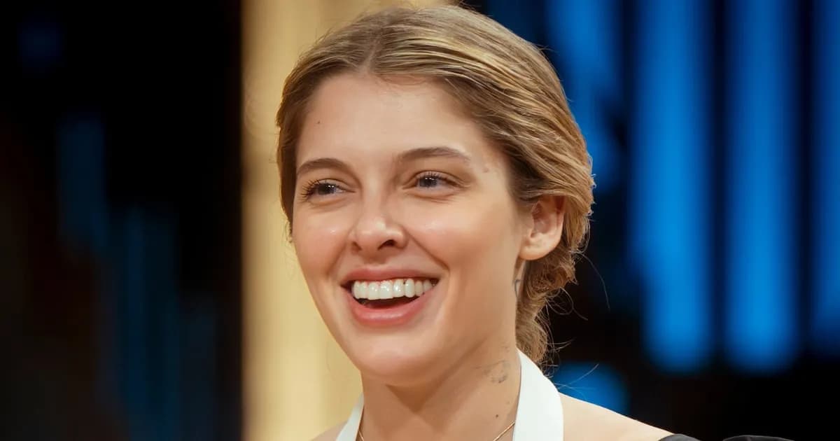 Sofía Gonet se inspira en Susana Giménez para su look en la final de MasterChef Celebrity