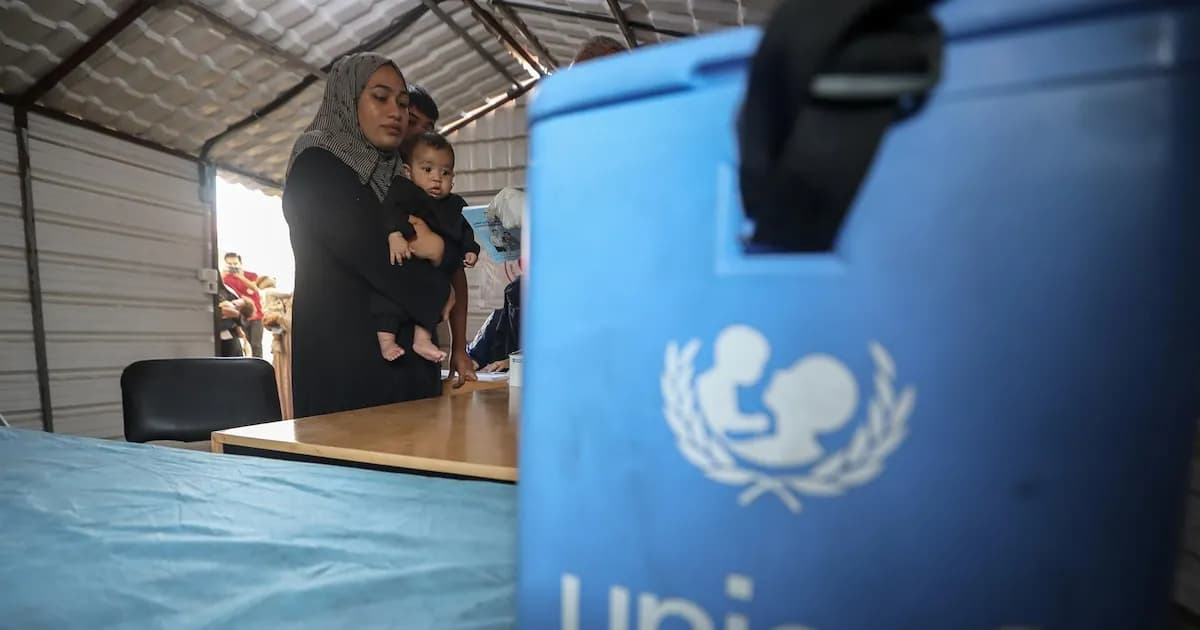 UNICEF enviará ayuda médica a 226.000 personas en Irán tras solicitud del Ministerio de Salud