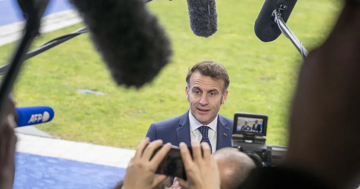 Macron aplaude fallo del Supremo estadounidense como símbolo de equilibrio democrático