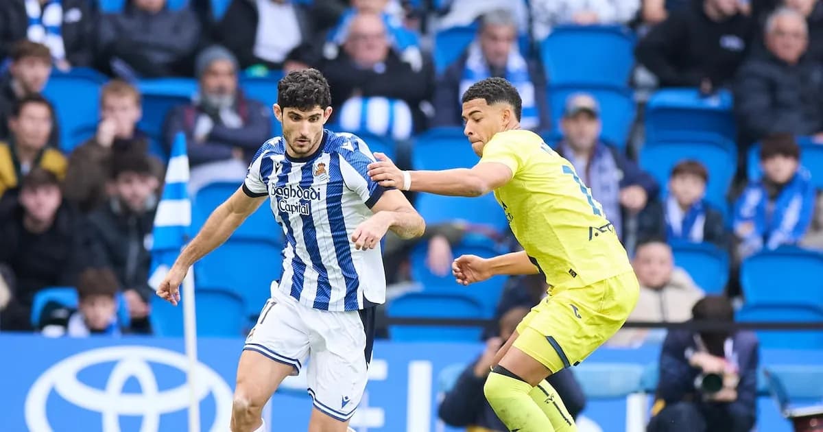 Villarreal busca afianzarse en Champions ante una Real Sociedad en ascenso
