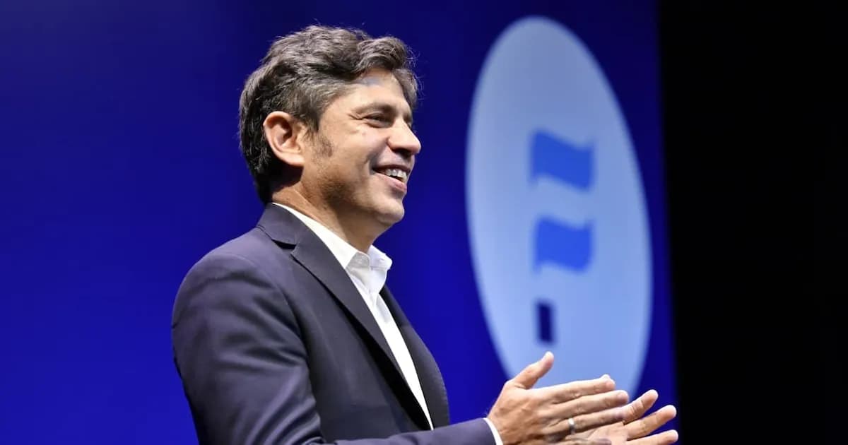 Kicillof inicia su campaña presidencial 2027 en CABA con el Movimiento Derecho al Futuro
