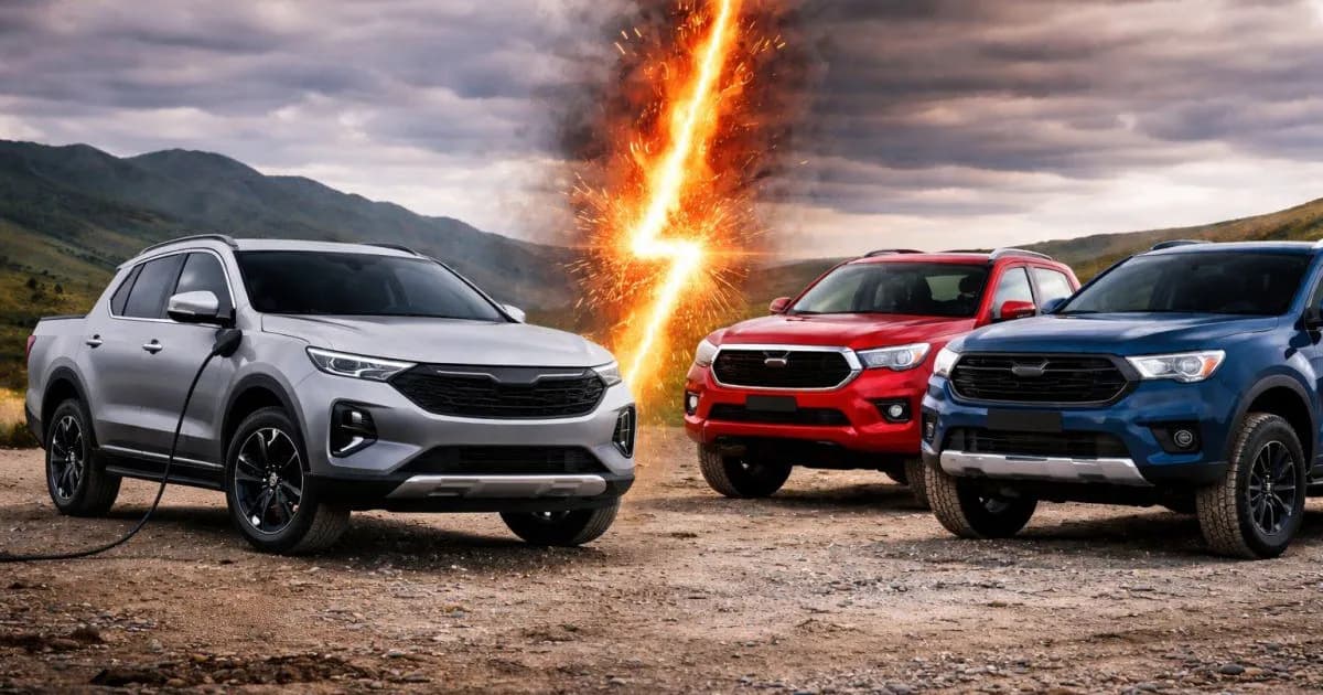 Pick-ups híbridas enchufables y diésel: ¿cuál elegir en el mercado argentino?