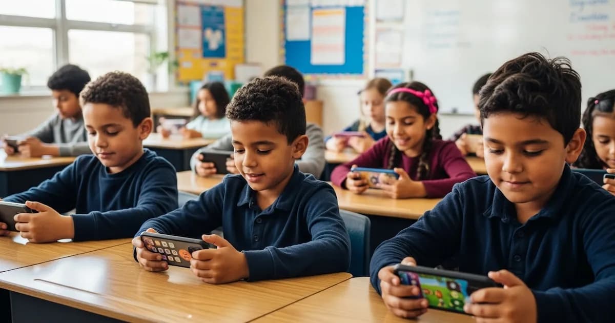 Padres cuestionan el uso de tecnología en escuelas estadounidenses y reavivan el debate educativo