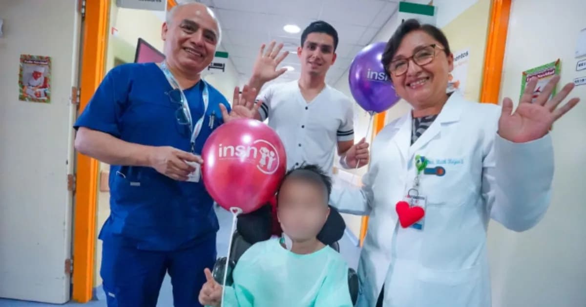 Sanidad: Niño de 5 años sobrevive a preocupante accidente y recibe alta tras 22 días de hospitalización